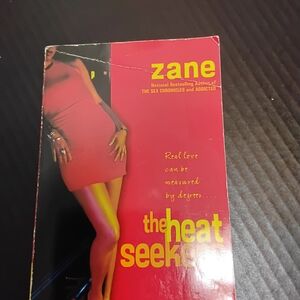 Zane " the heat seekers" Red and Yellow Book Cover